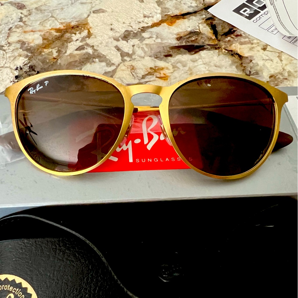 Ray-Ban Erika Metal (gold) sunglasses